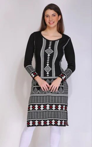 Woolen MOSAIC WOLLEN KURTI