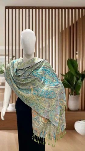 Viscose Jamawar Stoles