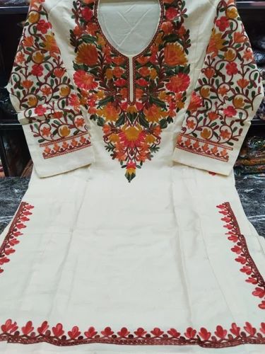 Kashmiri Woolen Embroidered Pheran