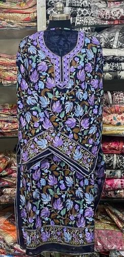 Kashmiri Work Georgette Kurti