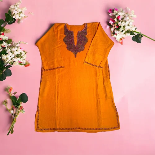 Kashmiri Hand Embroidery Pheran