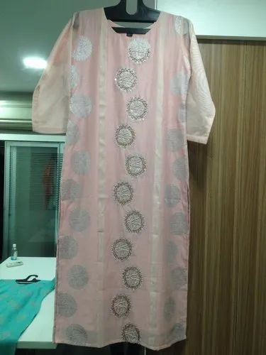 Brocade Kurti, Size: M L XL XXL