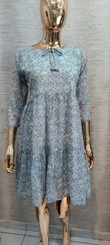 Pure Georgette Fabric Tunics, Size: XL