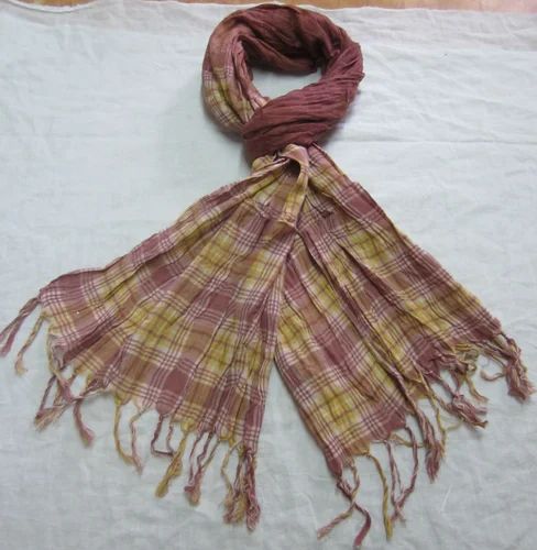 Sam Inc Casual Wear Cotton Checks Stoles