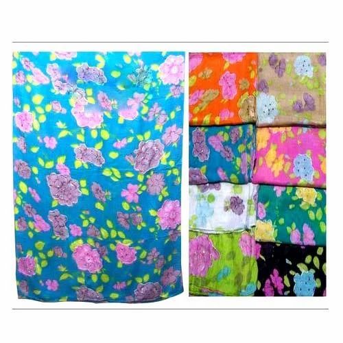 Printed Rayon Kashmiri Stole
