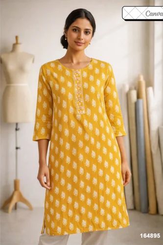 Cotton Handloom Kurtis