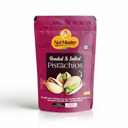 Roasted Salted Pistachio, Packaging Size: 250g, Packet