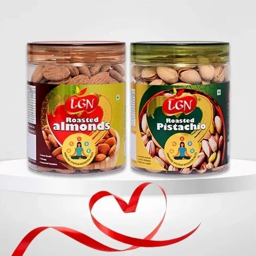 Premium Roasted Pistachio California Almonds Nuts Combo