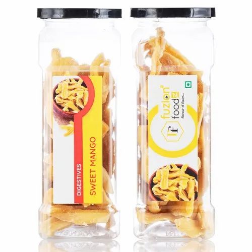 Yellow A Grade Fuzion Foodz Dehydrated Sweet Mango, Packaging Type: Bottle, Packaging Size: 100g
