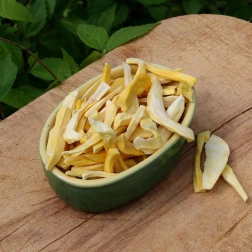 Yellow Dehydrated Jackfruit Slices, Loose