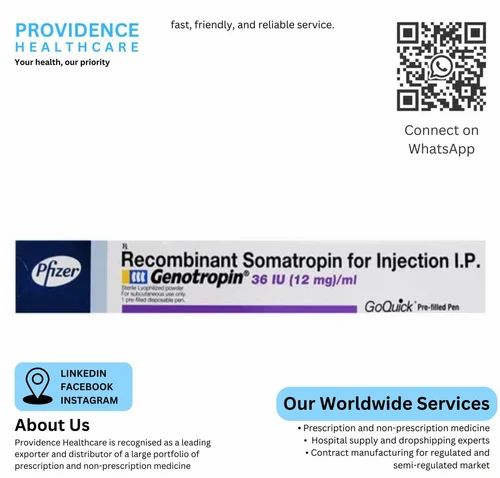 Genotropin Pfizer 36 Iu 12mg