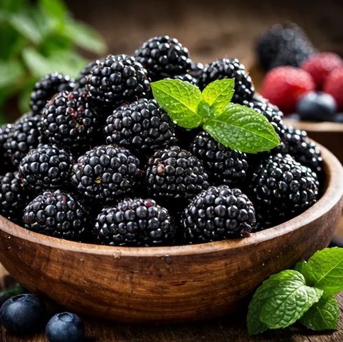 Fresh Blackberry Fruit