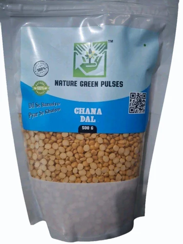 Nature Green Pulses Chana Dal, Split