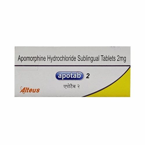 Apotab Apomorphine 2mg Sublingual tablet