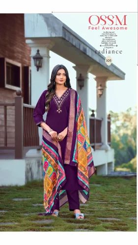 Designer Salwar Suit, Silk