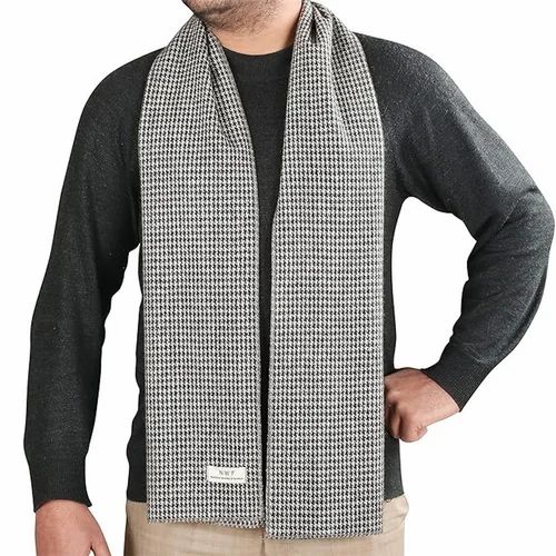 Wool Muffler Scarves Scarf for Men And Women, Checkered