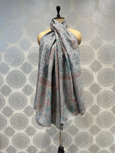 Wool Jamawar Stole