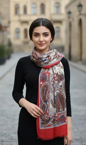 Ladies Cotton Printed Stole