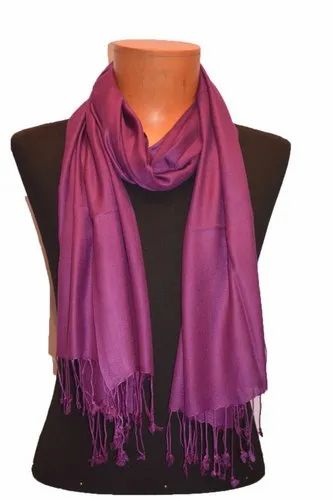 80 inch Plain Cheap Pashmina Viscose Solid Color Stole