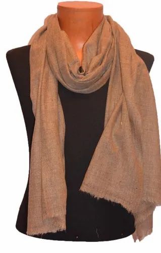 Plain Cashmere Net Stole