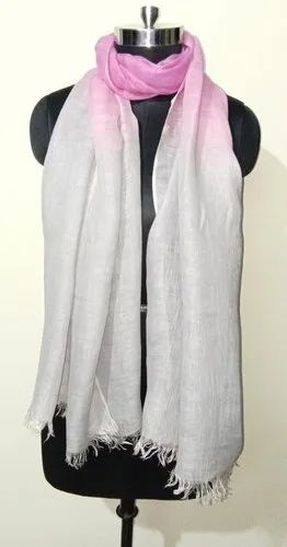 Multicolor Linen Ombre Stole