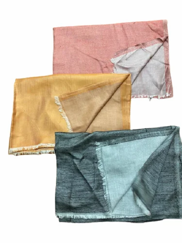 Party Wear Plain Gray Modal Stole