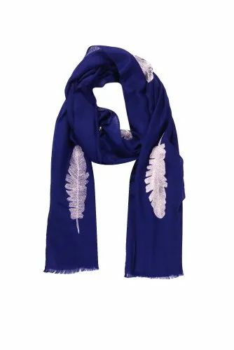 Impex Crafts Wool Foil print stole