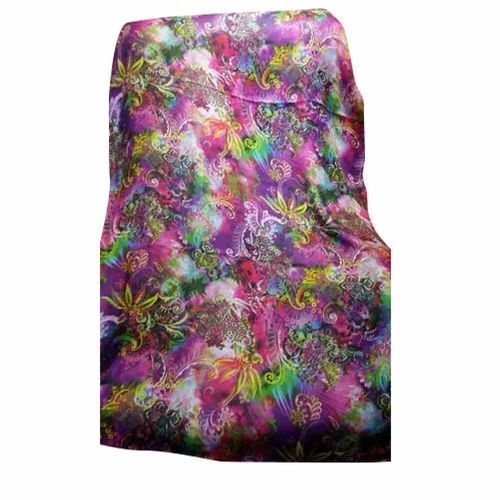 Silk Floral Peony Printed Stole