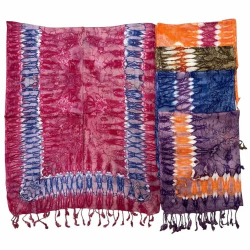 Marble Printed Rayon Stoles