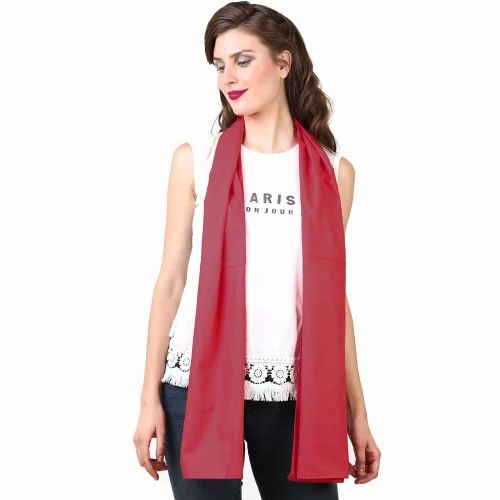 Maroon Stoles Cotton Stoles Plain Pareo Fancy & Trendy Sarong