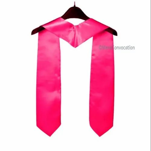 Dark Pink Graduation Stole