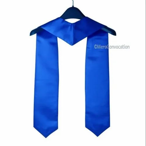 Royal Blue Graduation Stole