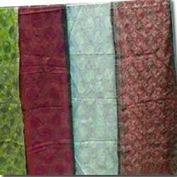 Multicolor Kantha Stitch Stole