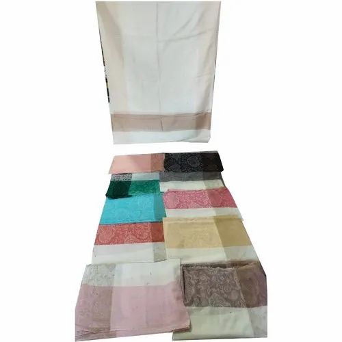 Pashmina Fine Wool Self Border Stole