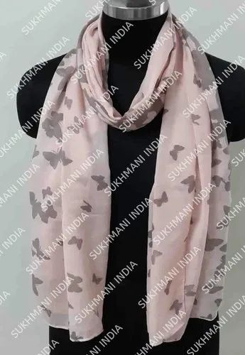 V BEACH Rectangle VISCOSE/RAYON PLAIN STOLES
