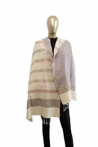 VISCOSE BY ACRYLIC Multicolor Cashmere Reversible Stoles