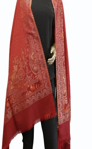 Viscose Zari Border Stole