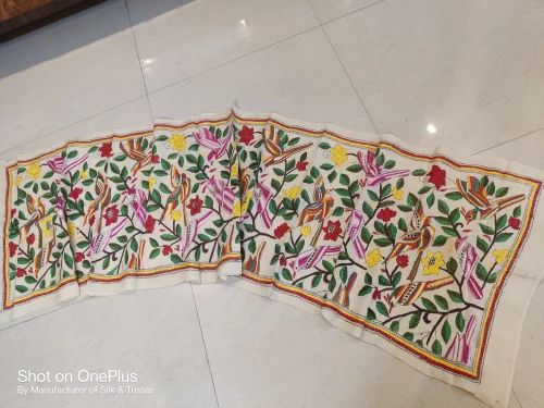 Kantha stich stole