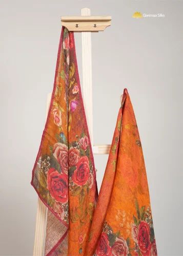 Printed Gauze Linen Stole