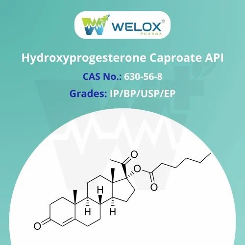 Hydroxyprogesterone Caproate API (IP Grade)