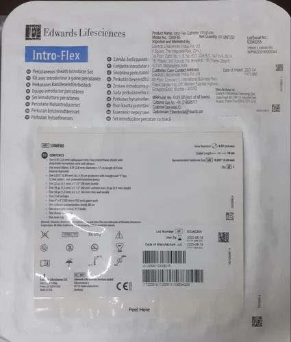 1300F85 Edwards Introflex Introducer Sheath, 4 Fr