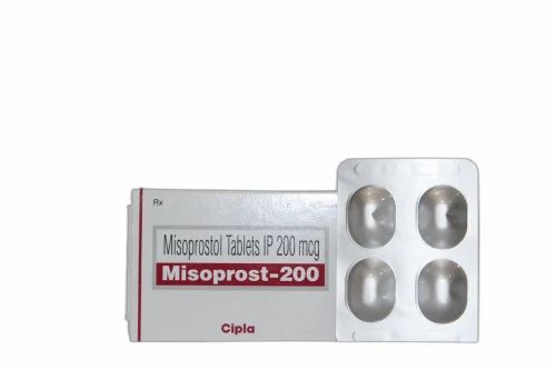 Misoprostol Tablets 200 mg, For Clinic, Packaging Type: Strip
