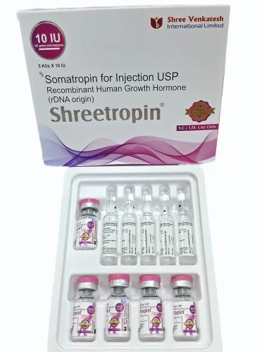 SHREETROPIN 10 IU INJ (1X5 INJ)