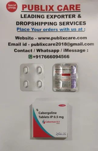 Cabermax 0.5mg Cabergoline Tablets