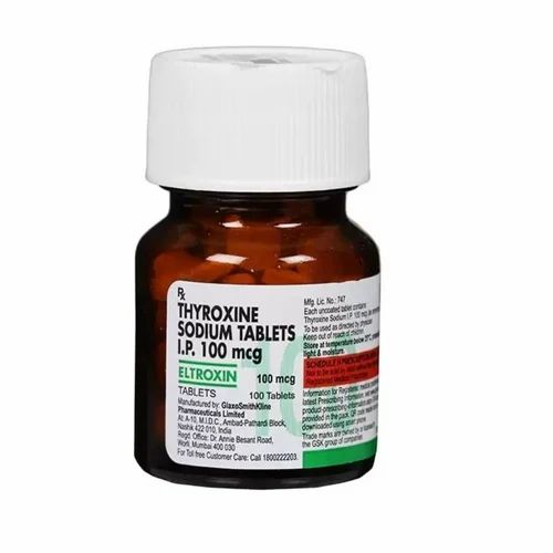 Eltroxin 100 Mcg Thyroxine Tablet