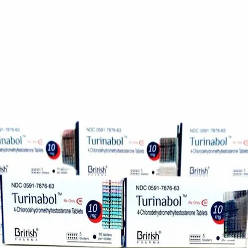 Turinabol (4-Clorodehydromethyltestosteron Tablets 10mg)