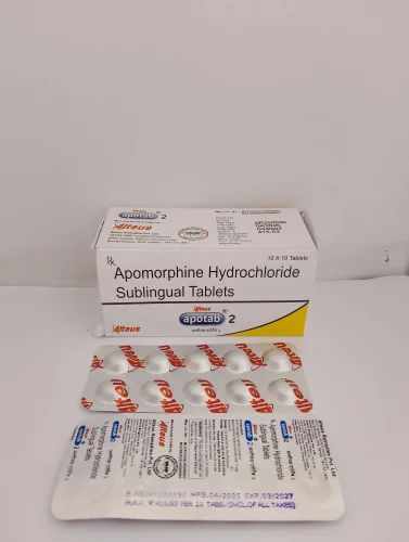 2mg Apotab Apomorphine Hydrochloride Sublingual Tablet
