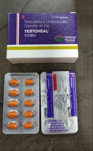 40mg Testoheal Testosterone Undecanoate Capsule