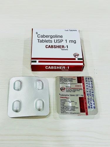 1 Mg Cabsher Cabergoline Tablets