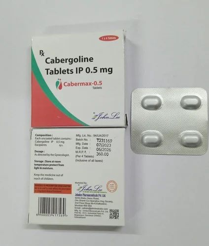 Cabergoline 0.5mg Tablet